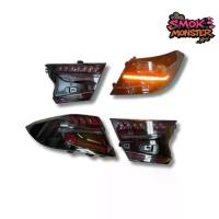ราคา ไฟท้าย ไฟท้ายแต่ง Honda Accord G10 ปี 2018-2022 ไฟ LED BAR ไฟเลี้ยววิ่ง (1735189340000454218)