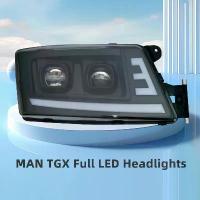 ราคา เหมาะสำหรับรถบรรทุก MAN TGX ติดตั้งไฟหน้า LED แบบคานคู่ TGS ไฟหน้าเยอรมัน MAN ไฟ แผ่นติด/ไฟเสริม อุปกรณ์ตกแต่ง (1734786962306271107)