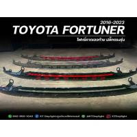 ราคา Toyota Fortuner 2016-2019 คิ้วฝากระโปรงท้ายไฟwelcome+ไฟ หรี่ (1735444851080201761)