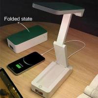 ราคา ข้อเสนอจำกัด: โคมไฟพับได้แบบพกพาพร้อมนาฬิกาประเภทการชาร์จ USB โคมไฟตั้งโต๊ะ LED แบบพับได้ประหยัดพลังงานไฟอ่านหนังสือ LED แบบชาร์จไฟได้ (1735459408937977806)