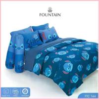 ราคา Fountain FTC144 การ์ตูน Tsum Tsum ลิขสิทธิ์แท้ Disney สัมผัสนุ่มลื่น ชุดเครื่องนอนฟาวน์เทน ผ้าปูที่นอน ผ้านวม สินค้าขายดี (1733866308045407332)