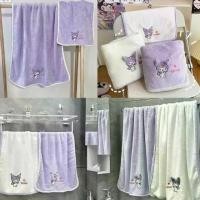 ราคา *สินค้าพร้อมส่ง* เซ็ตผ้าขนหนูลายSanrio 3มิติ ลาย คิตตี้/คุโรมิ ผ้าเช็ดตัว+ผ้าเช็ดหน้า Set2ชิ้น ผ้าขนหนูอาบน้ำ ผ้าเช็ดหน้า ผ้าเช็ดผม แห้งเร็ว ผ้าเช็ดตัวลายการ์ตูน เซ็ตผ้าขนหนู ผลิ (1734239795995444985)