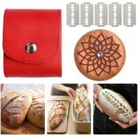ราคา ทำด้วยไม้ มีดโกน Sourdough ขนมปัง Bakers UFO ขนมปังง่อย พร้อมกระเป๋าหนัง ผู้ทำขนมปังฝรั่งเศส เครื่องมือให้คะแนนแป้ง (1735361014177891860)