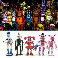 ราคา พีวีซี ลดน้ำหนัก FNAF ฝันร้าย ของเล่นฟิกเกอร์ เฟรดดี้แบร์ บอนนี่ อะนิเมะอุปกรณ์ต่อพ่วง ชิกา หุ่นจำลอง Five Nights at Freddy's โมเดลสะสม แอ็คชั่นฟิกเกอร์ (1734036518382110431)