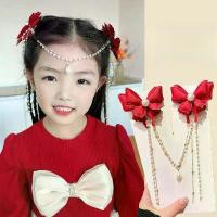 ราคา กิ๊บติดผมโบว์แดง, เครื่องประดับผมพู่เจ้าหญิงสาว, กิ๊บติดผมมุก, สำหรับเด็กผู้หญิง, โซ่หน้าผาก, กิ๊บติดผม กิ๊บ ติด ผม ดังโงะ (1731353826036712744)