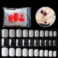 ราคา เก็บเงินปลายทาง. เล็บปลอมสำเร็จรูป เล็บปลอม pvc เต็มเล็บ (ทรงสั้นพิเศษ) 500 ชิ้น (1735401454307018121)
