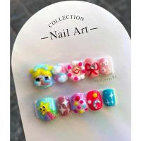 ราคา พร้อมส่ง เล็บปลอม Crybaby powerpuff girls&Labubu (1735153365820933588)