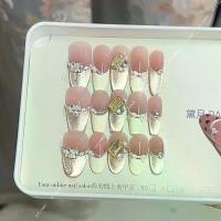 ราคา เล็บปลอม แฮนด์เมด คอลเลคชั่นใหม่ฤดูใบไม้ร่วง/ฤดูหนาว ดีไซน์โบว์สีเหลืองคาสตาร์พร้อมพลอยเทียมสีแชมเปญ สติ๊กเกอร์ติดเล็บทรงตาแมวสุดหรู (1732954902133376123)