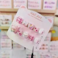 ราคา สติ๊กเกอร์เล็บเด็ก Bubble Girl ลายโดนัท งานศิลปะเล็บ เล็บที่ใส่ได้ ทำมือ ลายการ์ตูน ชิ้นเล็บปลอม เล็บปลอม (1734112730606240901)