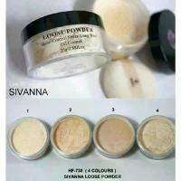 ราคา HF010 ซีเวียน่า แป้งฝุ่น แป้งฝุ่นคุมมัน Sivanna Colors Loose Powder Shine-Control Sheer-Long Wear Oil Control (1735475997258712072)