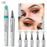 ราคา ดินสอเขียนคิ้ว QIC Cross-Border Makeup แบบหัวสี่แฉก ขายส่ง ดินสอเขียนคิ้วเนื้อละเอียดติดทนนาน ดินสอเขียนคิ้วชนิดน้ำกันเหงื่อสำหรับการค้าต่างประเทศ (1735181494637987417)