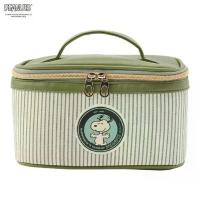 ราคา กระเป๋าเครื่องสำอาง Snoopy ลิขสิทธิ์แท้ ลายการ์ตูนน่ารัก ขนาดพกพา (1734824965387355885)