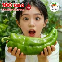 ราคา เมล็ดพริกยักษ์ 60000 เมล็ด Big Jim Giant Pepper พริกเขาวัว/พริกเขาแพะ สายพันธุ์ OP (1735500770548876933)