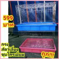 ราคา ***ถูกและดี!!! *** กรงสัตว์เลี้ยงชุบโครเมี่ยม สำหรับกระต่าย แพรี่ด็อก เม่นแคระ นก สุนัข แมว เฟอเร็ท (T3K) จัดส่งที่รวดเร็ว (1733060718632535251)