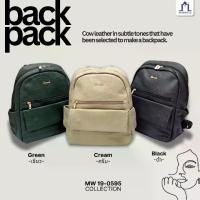 ราคา Marwell(มาร์เวลล์)กระเป๋าสตรี (เป้) หนังแท้ รุ่น MW 19-0595 (1735479960530748905)