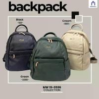 ราคา Marwell(มาร์เวลล์)กระเป๋าสตรี (เป้) หนังแท้ รุ่น MW 19-0596 (1735480063802115561)