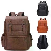 ราคา กระเป๋าเป้หนัง pu กันน้ำ กระเป๋าเป้สะพายหลัง กันน้ำ สไตล์เกาหลี สำหรับผู้ชาย กระเป๋าเป้ใสโน๊ตบุ๊ค ขน นุ่ม เป้ ใบ ใหญ่ (1734517401119524100)