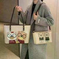 ราคา 【พร้อมส่ง】miss bag fashion กระเป๋าถือ กระเป๋าสะพายข้าง กระเป๋าหนัง สไตล์เกาหลี แพค 2 ชิ้น เป้ ใบ ใหญ่ (1734517620703987132)