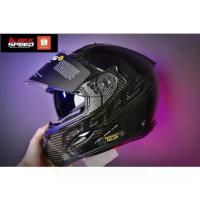 ราคา GAS Carbon GT หมวกกันน็อค คาร์บอน 100% มีแว่นกันแดดในตัว น้ำหนักเบา (1735392616532117205)