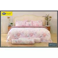 ราคา ผ้าปูที่นอน ผ้านวม ครบชุด ปู นวม ซาตินพลัส Satin Plus ขนาด 3.5ฟุต 5ฟุต และ 6 ฟุต รหัสสินค้า PP037 สีชมพู ดอกกุหลาบ ดอกไม้ ไมโครไฟเบอร์ นุ่ม ที่นอนสูง 14 นิ้ว (1731307821957744001)