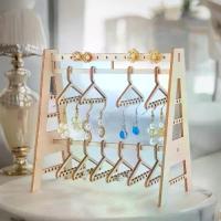ราคา ที่วางต่างหู, วัสดุไม้, ที่เก็บต่างหู, ที่วางต่างหู, เหมาะสำหรับตู้โชว์, โต๊ะเครื่องแป้ง, บ้าน, ร้านค้าปลีก, ที่วางต่างหู (1732506306392458787)
