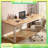 ราคา 【50%OFF】OW โต๊ะคอมพิวเตอร์ โต๊ะทำงาน โต๊ะเขียนหนังสือ โต๊ะเรียน โต๊ะอาหาร 80/100/120/140cm โต๊ะคอมพิวเตอร์ สีเหลือง / ขาว / ดำ / น้ำตาล / สีไม้ โต๊ะคอมพิวเตอร์ สไตล์โมเดิร์น โต๊ะ (1734024211504661938)