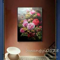 ราคา ภาพวาดดอกไม้ดอกโบตั๋น, วอลล์เปเปอร์, สำหรับตกแต่งบ้านและห้องนั่งเล่น (1734515878212896393)