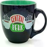 ราคา แก้วเซรามิกสีดำ HAPPY SILVER BUFFALO FRIENDS CENTRAL PERK ขนาดใหญ่พิเศษสำหรับกาแฟและซุป ความจุ 24 ออนซ์ (1735011660268275700)