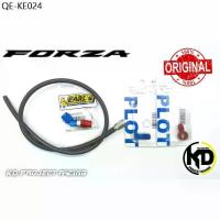 ราคา สายเบรคปั้มบน หน้า หลัง Earl's แท้ + ABS Hel +หัวกลม,น๊อต polt japan Honda Forza 300 , 350, ADV350 (1735402252009571719)