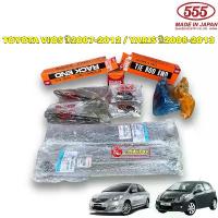 ราคา ❂ลูกหมาก 555 JAPAN 6ตัว แท้ +กันโคลงแท้หลุด 2 ตัว TOYOTA Vios NCP93 Yaris NCP91 ปี 08-12☜ (1735032569518851859)