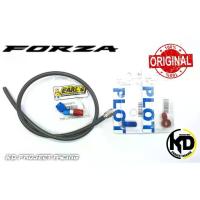 ราคา สายเบรคปั้มบน หน้า หลัง Earl's แท้ + ABS Hel +หัวกลม น๊อต,polt japan Honda Forza 300 ,350 ,ADV350 (1732690017210434649)