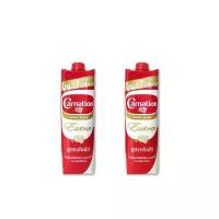 ราคา บล็อกบัสเตอร์ สินค้าขายดี Carnation Extra นมสดคาร์เนชั่น extra นมข้นจืด ขนาด1Lt (แบบ 2 กล่อง) อาหาร จีน แท้ จุ่ม กระป๋อง จืด อโรม่า บอน นาน่า ดับ เบิ้ลชีส (1734439402998433364)