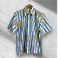 ราคา เสื้อ​แขนสั้นคอเชิ๊ต ผ่าหน้ามีกระดุม ผ้าคอตตอน​อินเดีย​ (1734519827953517783)