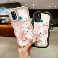 ราคา เคสสำหรับ Infinix Hot 9 Play, Infinix Hot 10 Play, Infinix Hot 11 Play และ Infinix Smart 5 (2021 อินเดีย) ลายการ์ตูนน่ารัก ปกป้องเต็มรูปแบบ กันกระแทก เคสน้ำแข็งแรบบิท TPU ปกป้องก (1735072189898458231)