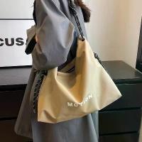 ราคา กระเป๋าโท้ตไนลอนผู้หญิงขนาดใหญ่สไตล์ใหม่ที่มีความหลากหลาย กระเป๋าสะพายข้างเดี่ยวสำหรับการเดินทาง กระซู่ กระเป๋ากอนโฮ กระเป๋าลายจุดrally กันและกัน ชาแนลกระเป๋าแบรนด์เนม ငွေထည်အစစ် (1734097551949202879)