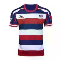 ราคา เสื้อรักบี้ เสื้อยืดแขนสั้น พลัสไซส์ สีดำ ชุดรักบี้กีฬา มาเลเซีย (1732259236717561001)