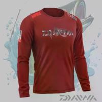 ราคา เสื้อตกปลาแขนยาวสำหรับผู้ชาย สีมะละกอ Daiwa (Rapala/GoPro) และสีน้ำเงิน Shimano Angler มาเลเซีย เหมาะสำหรับกีฬาตกปลา แฟชั่น (1732672460523079105)