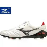 ราคา Mizuno MORELIA NEO 4 IV สีขาว/ดํา P1GA2330 09 รองเท้าสตั๊ดฟุตบอลรองเท้ากีฬาพร้อมกล่อง ใยสังเคราะห์ ไทย รองเท้าฟุตซอล รองเท้า ฟุตซอล เด็ก สตั๊ด รุ่น ใหม่ (1735501289615295878)