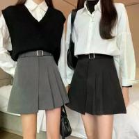 ราคา กระโปรงทรงผิดปกติ สไตล์กระโหลก สูทผู้หญิง กระโปรงสั้น กระโปรงพลีท กระโปรงทรงเอ เอวสูง กระโปรงครึ่งตัว สำหรับผู้หญิง กางเกง กระโปรง ผ้า ไทย ผู้ หญิง (1732296760032528194)