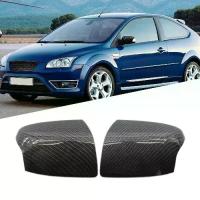 ราคา ฝาครอบกระจกมองข้างด้าน สีดำเงา เส้นใยคาร์บอน ชุด 2 ชิ้น สำหรับ Ford Focus MK2 ปี 2005 2006 2007 2008 อุปกรณ์ตกแต่งรถยนต์ (1735420904931624519)