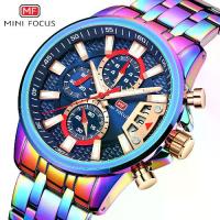 ราคา นาฬิกาควอทซ์ทรงกลม MINI FOCUS หน้าปัดสีสันสดใส เครื่องประดับชั้นดี นาฬิกาผู้ชาย (1729786010642844370)