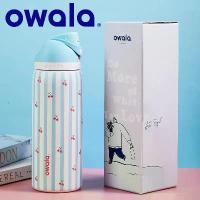 ราคา Pillow Fight แก้ว owala ของแท้ tumbler แก้วเก็บความเย็น ขวดน้ํา กระบอกน้ํา แก้วเยติ yeti แก้วรุ้ง rainbow cup กระติกสแตนเลส 304 พกพา 24oz 32oz 40oz ดื่มน้ํา กาแฟ รถยนต์ ออกกำลังกาย (173554431433293981