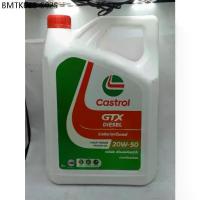 ราคา น้ำมันเครื่อง Castrol GTX 20W-50 ดีเซล 6 ลิตร • น้ำมันเครื่อง CF-4 20W50 สำหรับ รถยนต์ เครื่องยนต์ดีเซล (1734853691864221420)