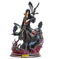 ราคา Naruto GK Uchiha Itachi Hall Edition Action Figure Double Head Crow Akatsuki Collection Model (1735181992815527250)