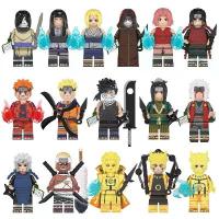 ราคา เข้ากันได้กับตัวต่อบล็อกตัวละคร minifigure ของ LEGO Ninjago Six Paths Madara, Naruto, Sasuke รุ่น Reincarnation Hall wm61095.6 (1735454927233386255)