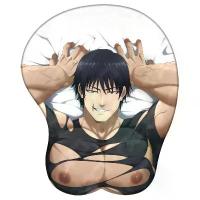 ราคา แผ่นรองเมาส์ซิลิโคน 3D, อะนิเมะ Jujutsu Kaisen, มี Gojou Satoru, Zenin Maki และ Toji, แผ่นรองเมาส์สายรัดข้อมือ 3D, สไตล์เฮนไทและเซ็กซี่, แผ่นรองเมาส์พักข้อมือ (1732341032891484635)