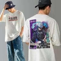 ราคา S-5XL ❖อะนิเมะ JUJUTSU KAISEN เสื้อยืดโอเวอร์ไซส์ชายหญิง (1735479267463562496)