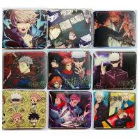 ราคา กระเป๋าสตางค์สั้นอนิเมะญี่ปุ่น Jujutsu Kaisen โกโจ ซาโตรู นักเรียน ยูนิเซ็กส์ หนัง PU กระเป๋าใส่เหรียญ ที่ใส่บัตร คลิปเงิน (1734206844770486204)