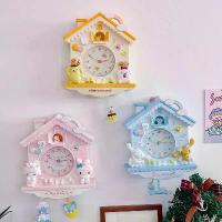 ราคา ไฟ/แสงสว่าง นาฬิกาแขวนผนังตกแต่ง Hello Kitty, My Melody, Cinnamoroll และ Pompompurin นาฬิกาแบบเข็มนาฬิกา เหมาะสำหรับห้องเด็กผู้หญิง สไตล์คาวาอี้ (1735150294086354913)