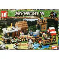 ราคา MY WORLD 778 pcs. ตัวต่อเลโก้มายคราฟมายเวิร์ล ชิิ้น บ้านเลโก้ ป้อมเลโก้ หมู่บ้านเลโก้ บ้านซอมบี้ ของเล่นบล็อกตัวต่อ ซีโอดี (1732063566792263298)